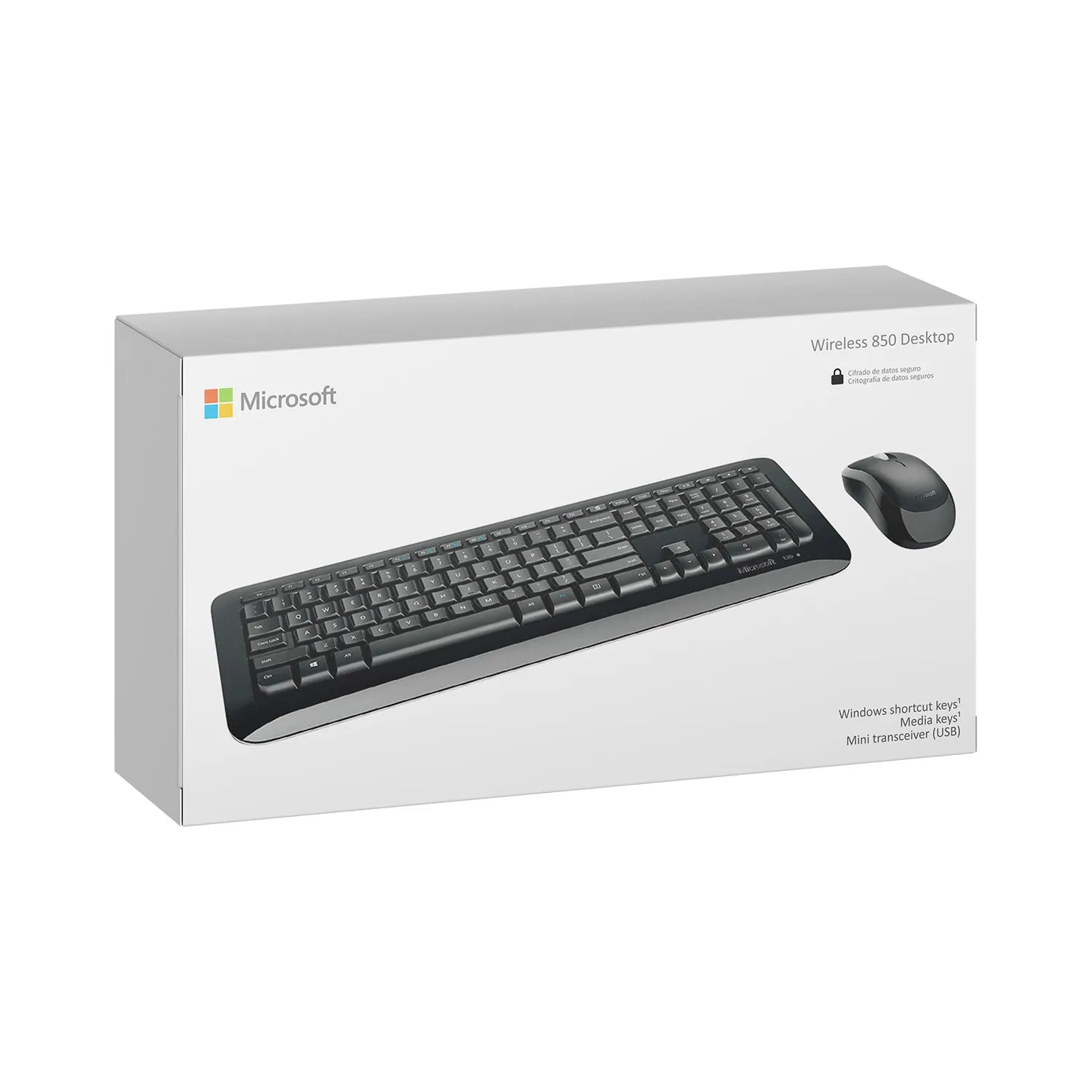 Ensemble clavier/souris sans fil Microsoft Wireless Desktop 850 (AZERTY, Français)